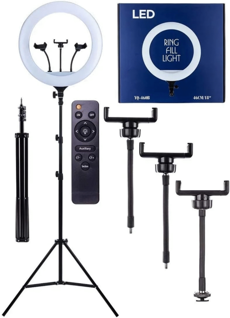 Ring Light e Tripés para Celular: Guia completo para Criadores, Estudantes e Profissionais image